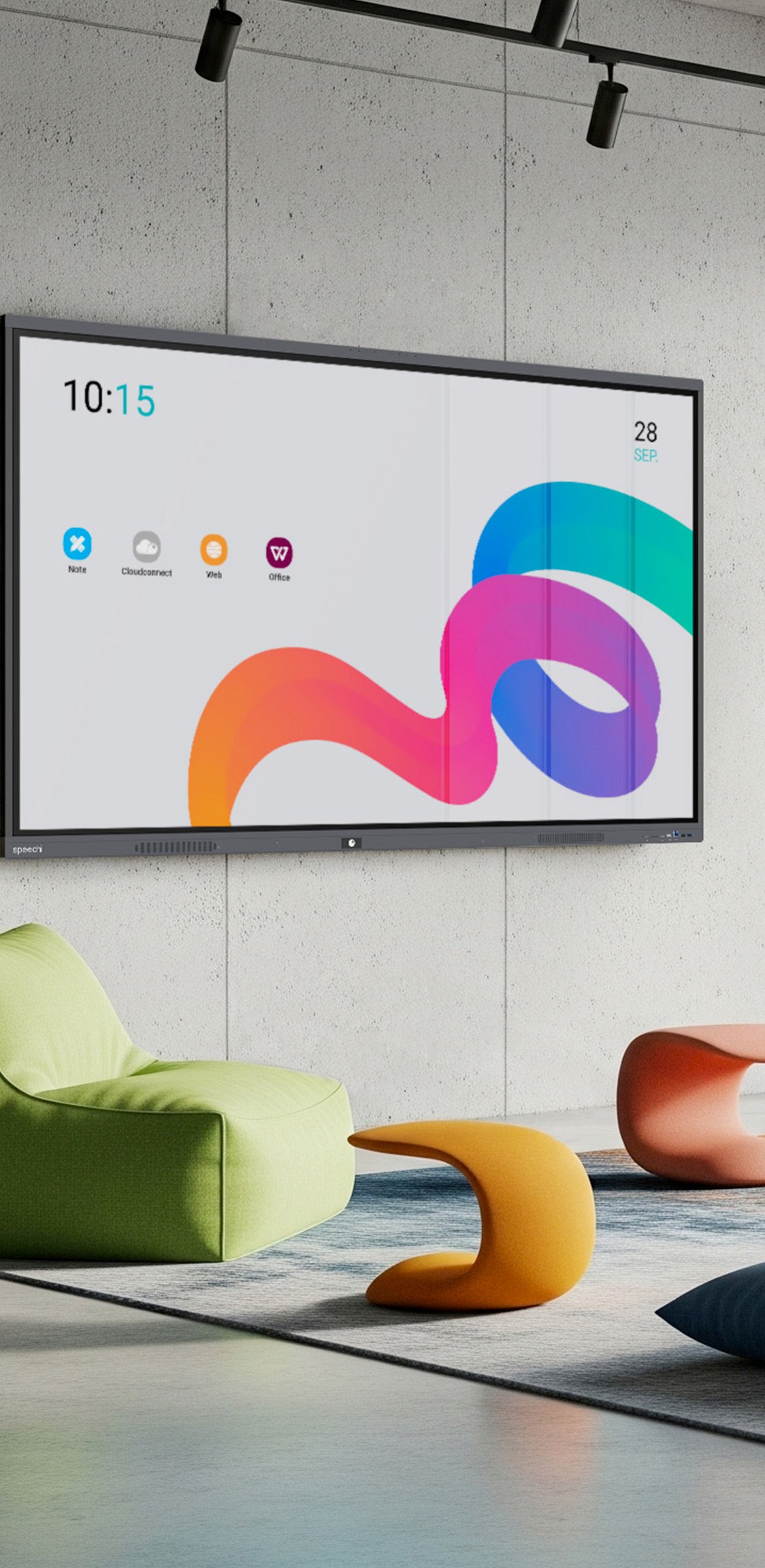 Écran interactif tactile Speechi Connect pour projet d’équipement